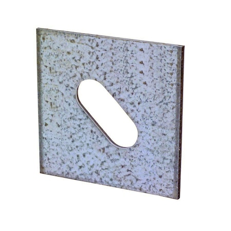 Simpson Strong-Tie Simpson Strong-Tie ZMAX 3 in. H X 3 in. W X 3 in. L Galvanized Steel Bearing Plate LBPS 5/8Z